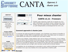 Tablet Screenshot of chaumetsoftware.com